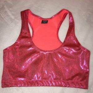 Freedom Ravewear coral reef sportiva bra